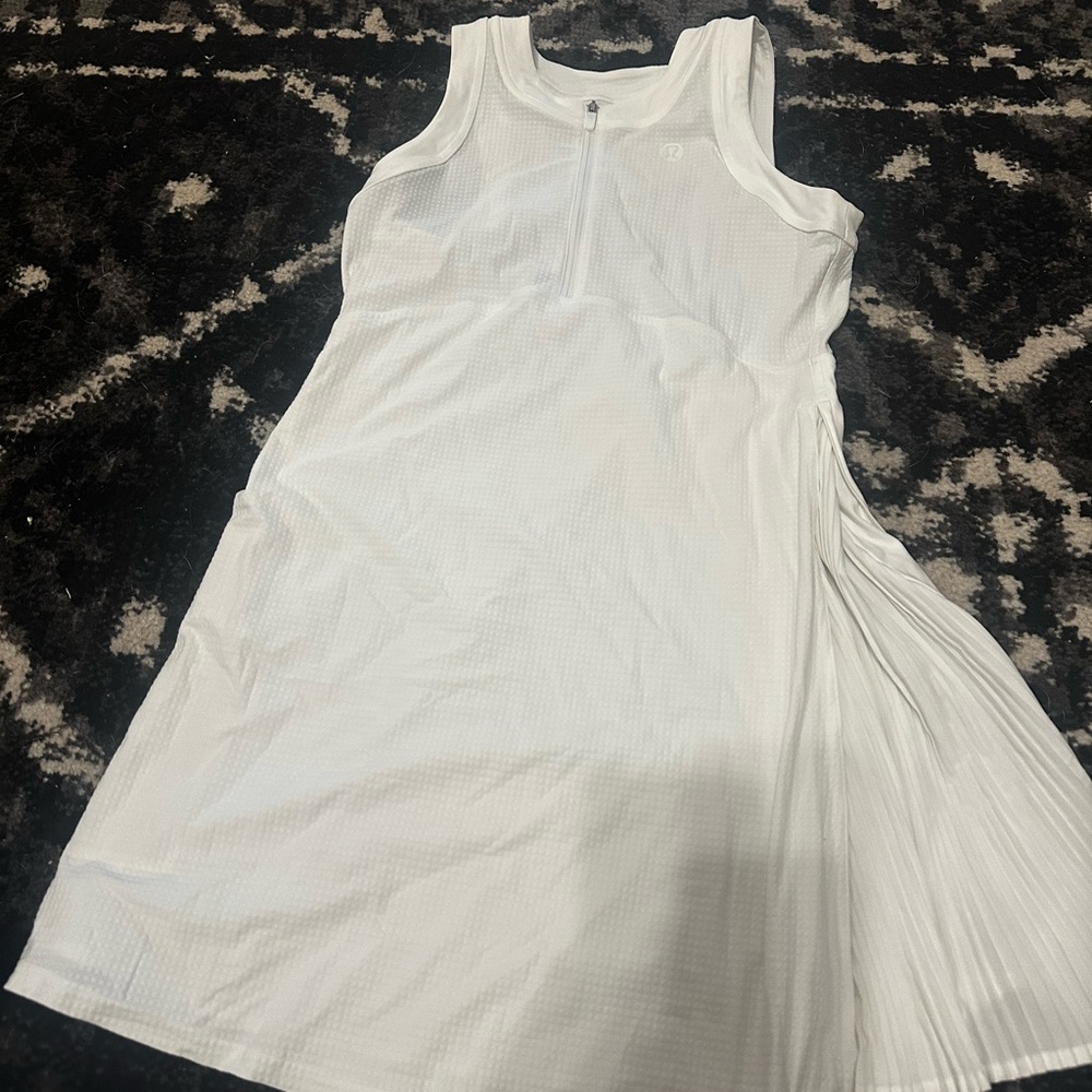 Lululemon Grid-Texture Sleeveless Golf Dress